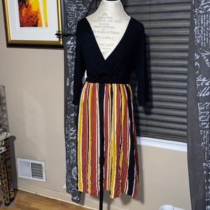 Lilian Striped Dress - 1X